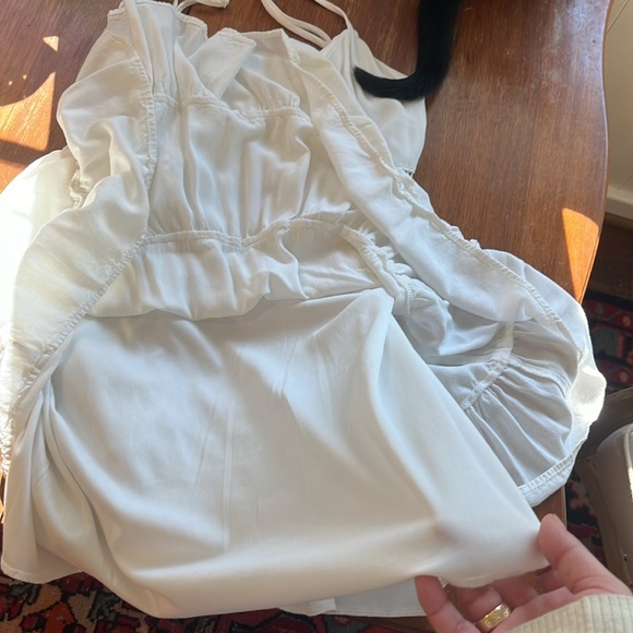 White sun dress, small - Picture 4 of 4
